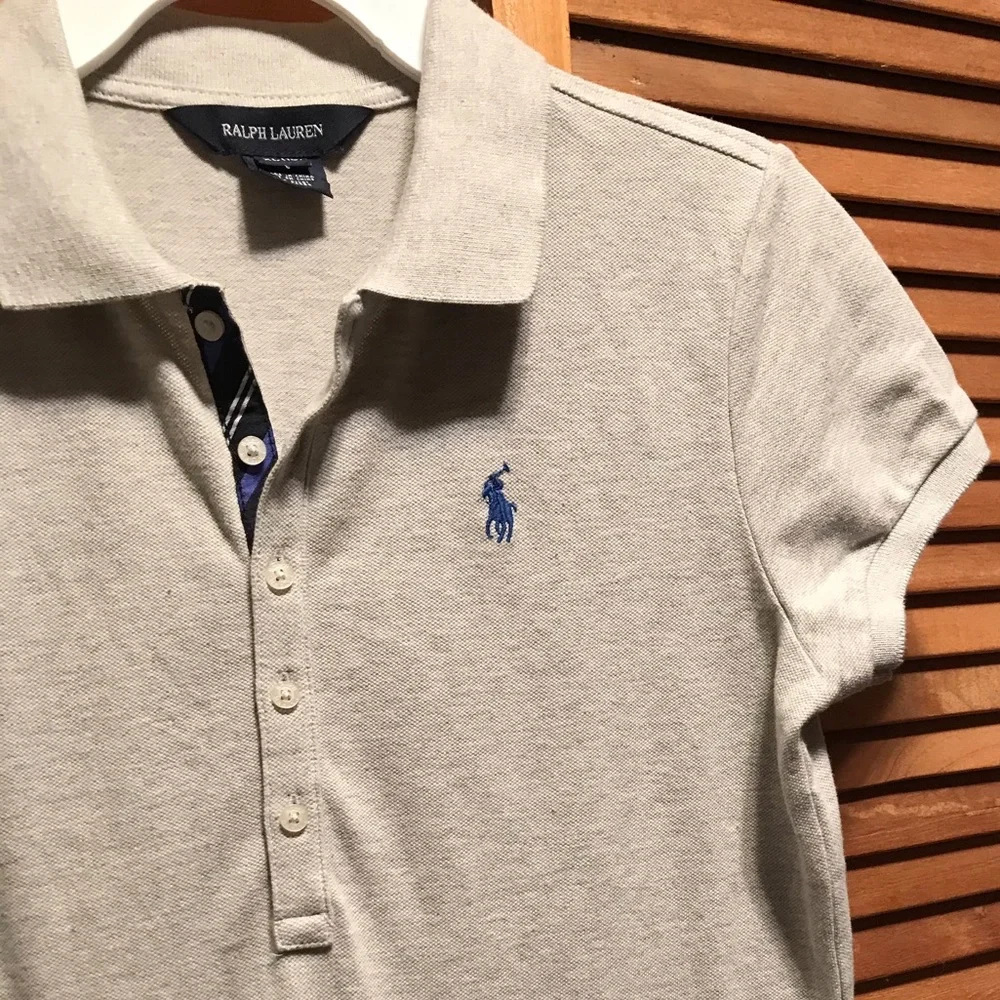 Ralph Lauren Grey Polo Dress